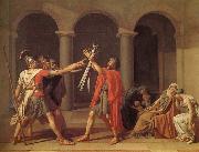 Jacques-Louis David Oath of the Horatii Germany oil painting artist